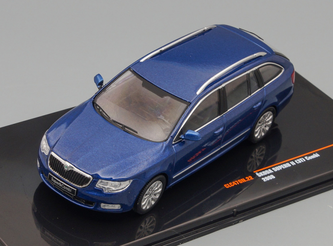 SKODA Superb Ii Sw Station Wagon (2008), blue