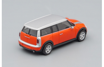 MINI Cooper S Clubman, orange / silvermetallic