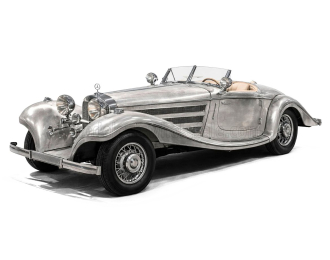 MERCEDES-BENZ 500K Spezial Roadster Cabriolet Open (1935), polished