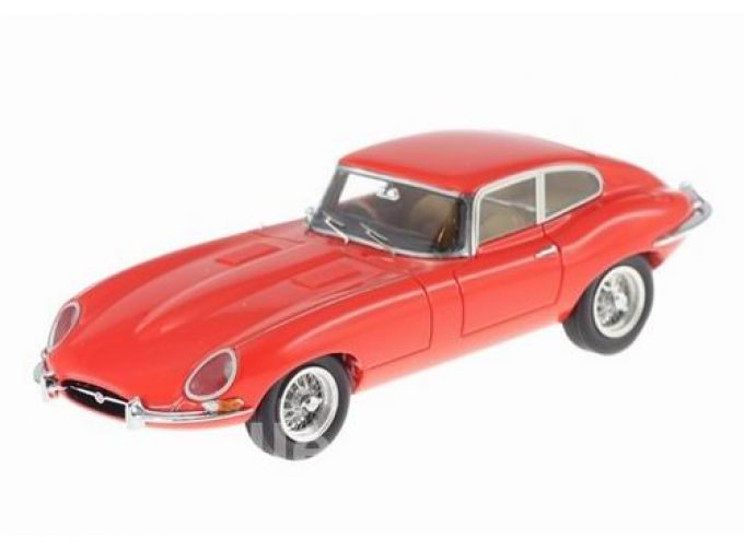 JAGUAR E-Type Series 1 Coupe (1961), carmin red