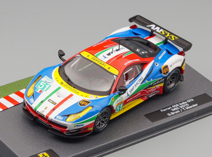 Ferrari 458 Italia GT2 - WEC 2015 G. Bruni -T. Vilander