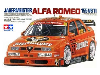 Сборная модель Alfa Romeo 155 TI Jagermeister