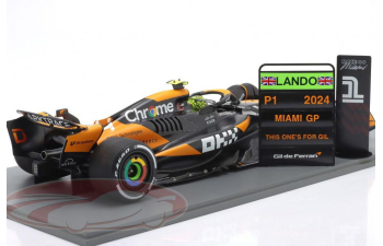 McLAREN MCL38 №4 GP Miami Formula 1 Lando Norris (2024)
