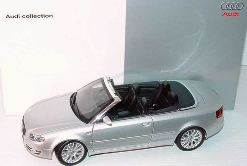 AUDI A4 Cabrio (B6) - Facelift 2005, light silver