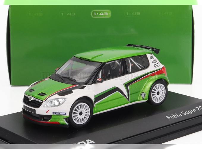 SKODA Fabia Ii Fl S2000 №0 Skoda Motorsport Design Rally (2011), Green White