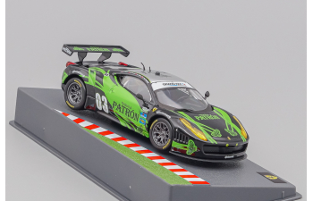 FERRARI 458 Italia 4.5l V8 Grand-am Team Extreme Speed Motorsport N 03 24h Daytona (2012) Scott Sharp - Ed Brown - Johannes Van Overbeek - Guy Cosmo, green / black