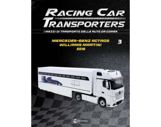 MERCEDES-BENZ Actros - Williams Martini Racing - 2016, Racing Car Transporters