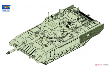 Сборная модель Российский танк четырнадцатый "Армата"