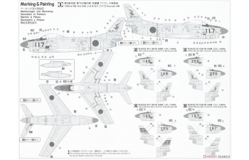 Сборная модель Перехватчик ВВС Японии F-86D Saberdog “Air Self-Defense Force”