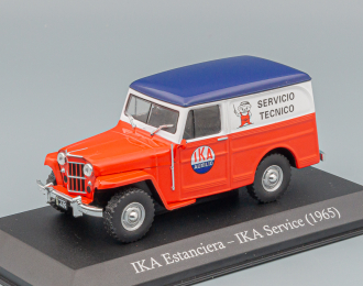 IKA Estanciera Van Service 1965, red/white/blue