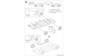 Сборная модель Nissan Skyline GT-R R34 (Bayside Blue)