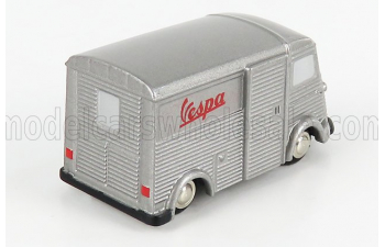 CITROEN Type Hy Van Scooter Service Piaggio Vespa (1960) - With Motorcycle Figure, Silver