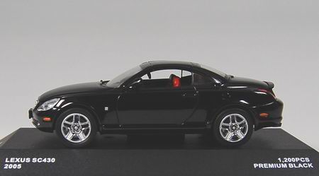 LEXUS SC430 Closed Roof 2005, black