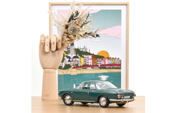 VOLKSWAGEN Karmann Ghia Type 34 Coupe (1961), green