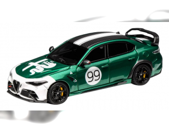 ALFA ROMEO Giulia Gtam №99 Racing (2021), Green White