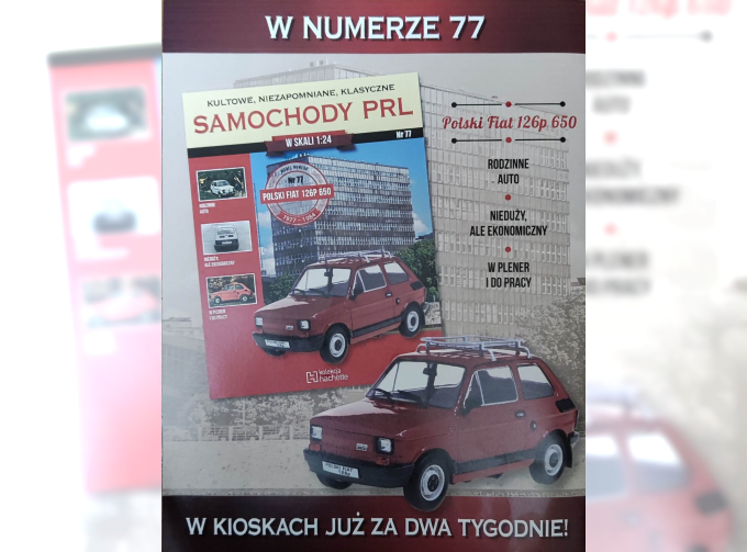 POLSKI FIAT 126P 650, Samochody PRL 77