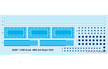 Сборная модель HMS Ark Royal 1939