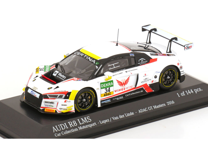 AUDI R8 LMS No 34 ADAC GT Masters, Lopez/van der Linde (2016)