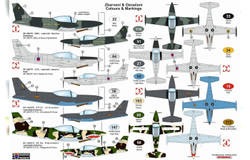 Сборная модель Самолёт SIAI SF-260TP „Light Attacker“