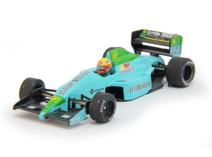 MARCH Juggg GC891 Leyton House Mauricio Gegelmin, green / blue