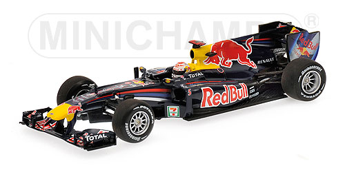 RENAULT RED BULL RACING RB6 SEBASTIAN VETTEL Japanese GP 2010, black