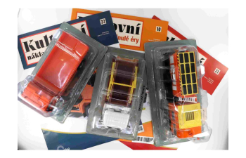 Набор из трех моделей SKODA 400 FOX + SKODA 706 RT + SKODA LIAZ 706 MTS 