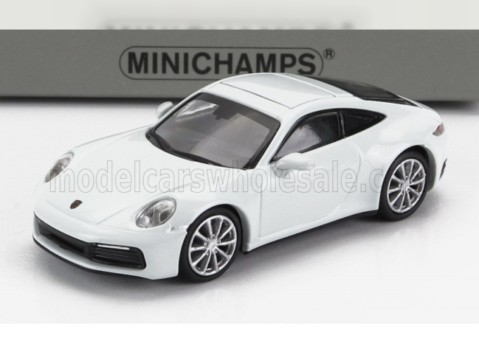 PORSCHE 911 992 Carrera 4s Coupe (2019), White