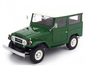 Toyota Land Cruiser FJ40 1967 зеленый с белым