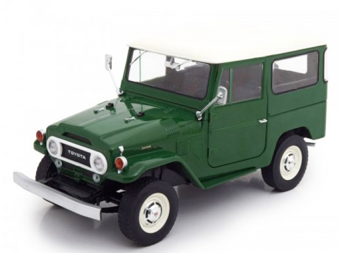 Toyota Land Cruiser FJ40 1967 зеленый с белым