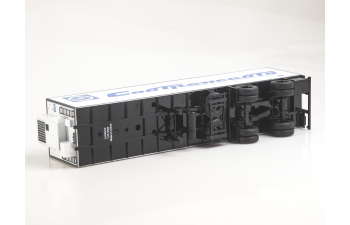 VOLVO F12 с полуприцепом Lamberet Совтрансавто, оранжевый / белый