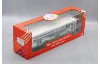 Минский-103 (г. Москва, маршрут 747), белый / зеленый