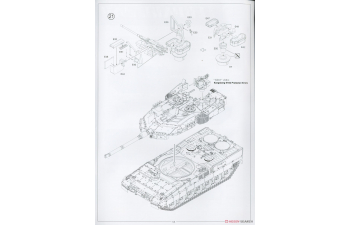 Сборная модель танк Leopard 2 A8