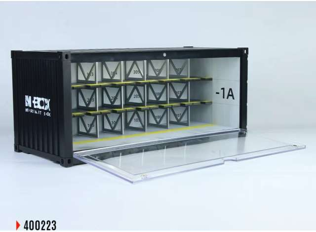 Diorama Multi-story car park container, various