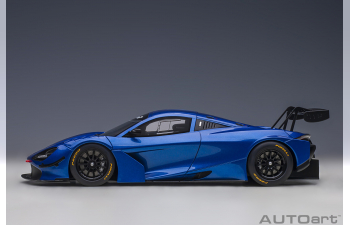 McLAREN 720S GT3,azure blue