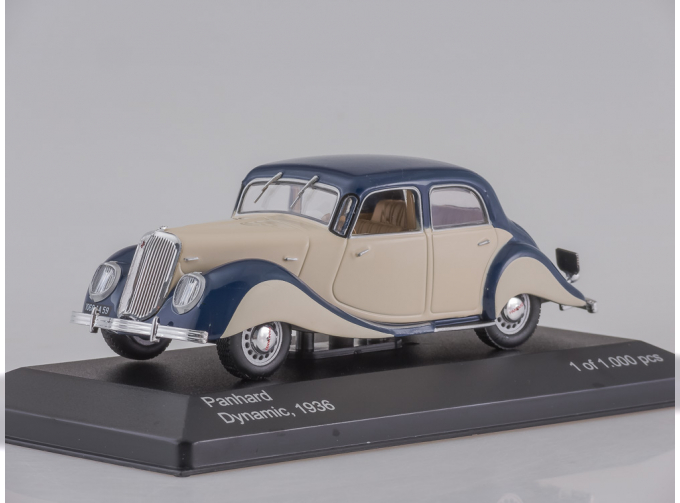 PANHARD Dynamic (1936), dark blue/light beige