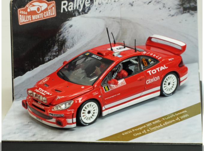 PEUGEOT 307 WRC F.Loix-S.Smeets Rallye Monte Carlo (2004)