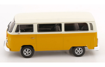 VOLKSWAGEN T2b Bus with Fuchs rims (1972), yellow white