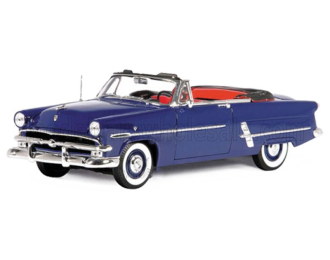 FORD Crestline Sunliner Cabriolet Soft-Top Open (1953), blue