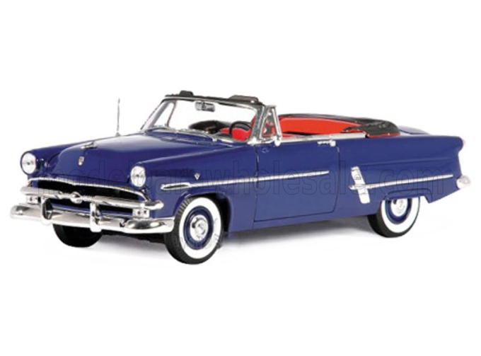 FORD Crestline Sunliner Cabriolet Soft-Top Open (1953), blue