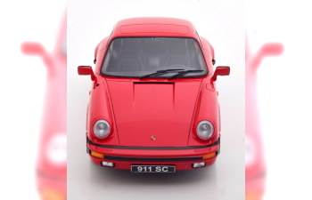 PORSCHE 911 SC Coupe (1983), red