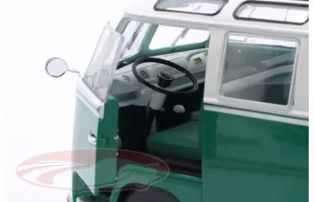 VOLKSWAGEN T1 Samba Bus (1962), green / white