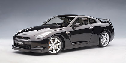 NISSAN GT-R (R35) 2008, super black 