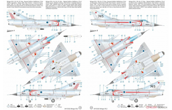 Сборная модель Mirage IIIC