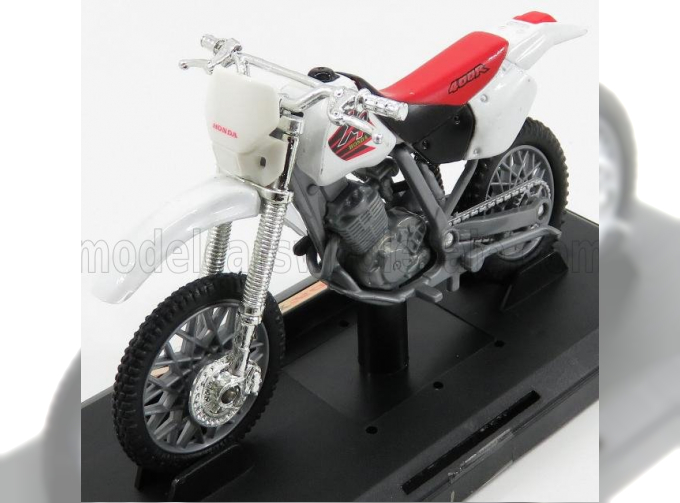 HONDA Xr 400r Cross (1996), White Red