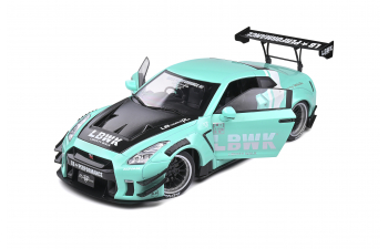  NISSAN GT-R (R35) LB Works (2020), mint green