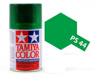 Краска спрей полупрозрачный зелёный PS-44 Transluscent Green (в баллоне), 100 мл.