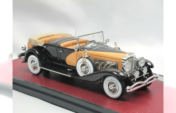 DUESENBERG SJ J-562-2592 Dual Cowl Phaeton La Grande/Union City Body Co. (открытый) 1935 Black/Beige