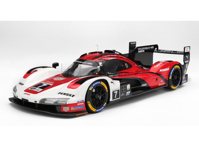 PORSCHE 963 9rd 4.6l turbo v8 Team Porsche Penske Motorsport №7 Winner IMSA 24h Daytona 2025 Felipe Nasr - Nick Tandy - Laurens Vanthoor
