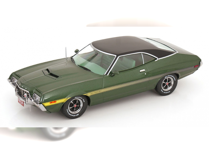 FORD Gran Torino Sport Coupe (1972), dark green