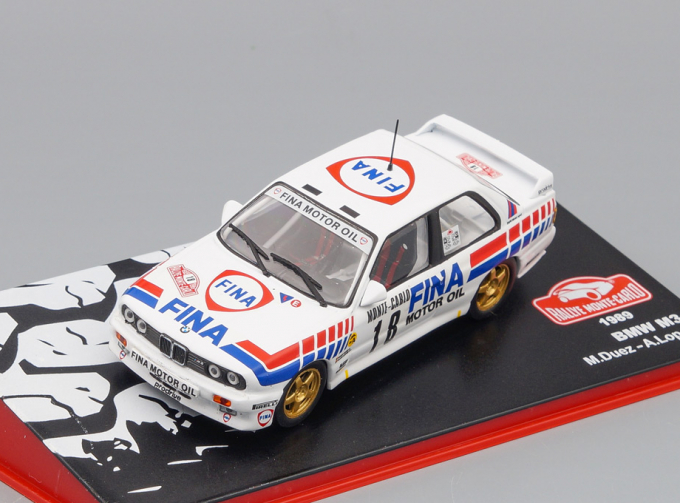 BMW M3 #18 M.Duez -A.Lopes 1989, white